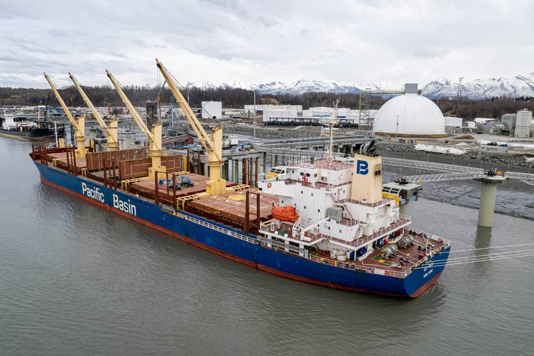 Port of Alaska sees first ship at new dock | Don Young Port of Alaska